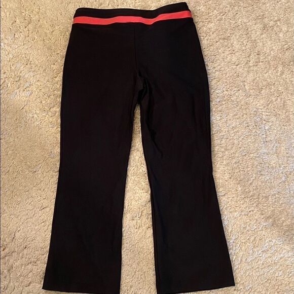 Nike Dri Fit Workout Capris Sz X Small Black/Pink - Picture 4 of 11